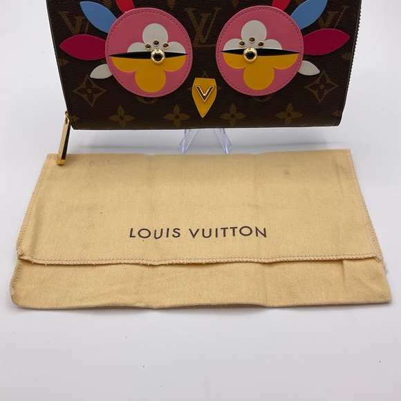 LOUIS VUITTON Monogram Lovely Bird Zippy Wallet M62414 - Picture 13 of 13